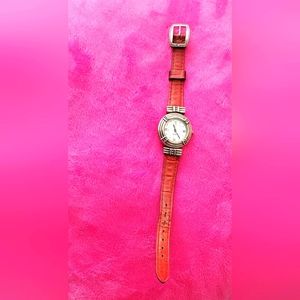 Brighton Manhattan Watch with reversible band.